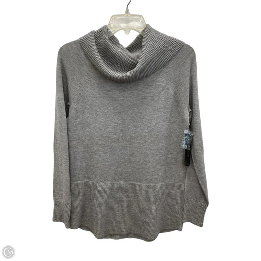 Top Long Sleeve By Cyrus In Grey, Size: S