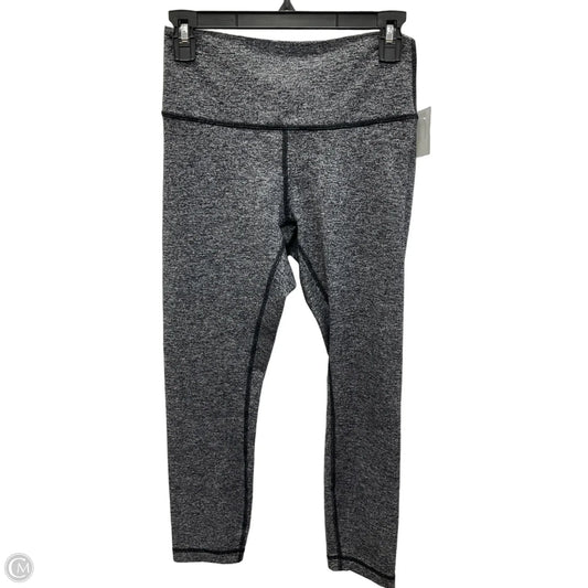 Athletic Leggings Capris By Lululemon In Grey, Size: 8