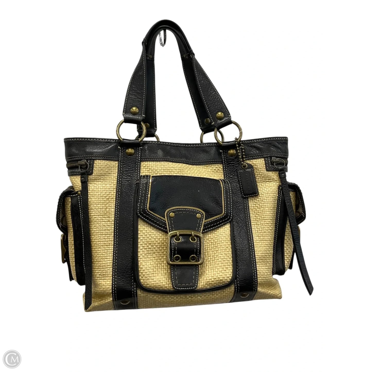 Handbag Designer By Coach, Size: Large