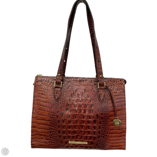 Handbag Designer By Brahmin, Size: Large