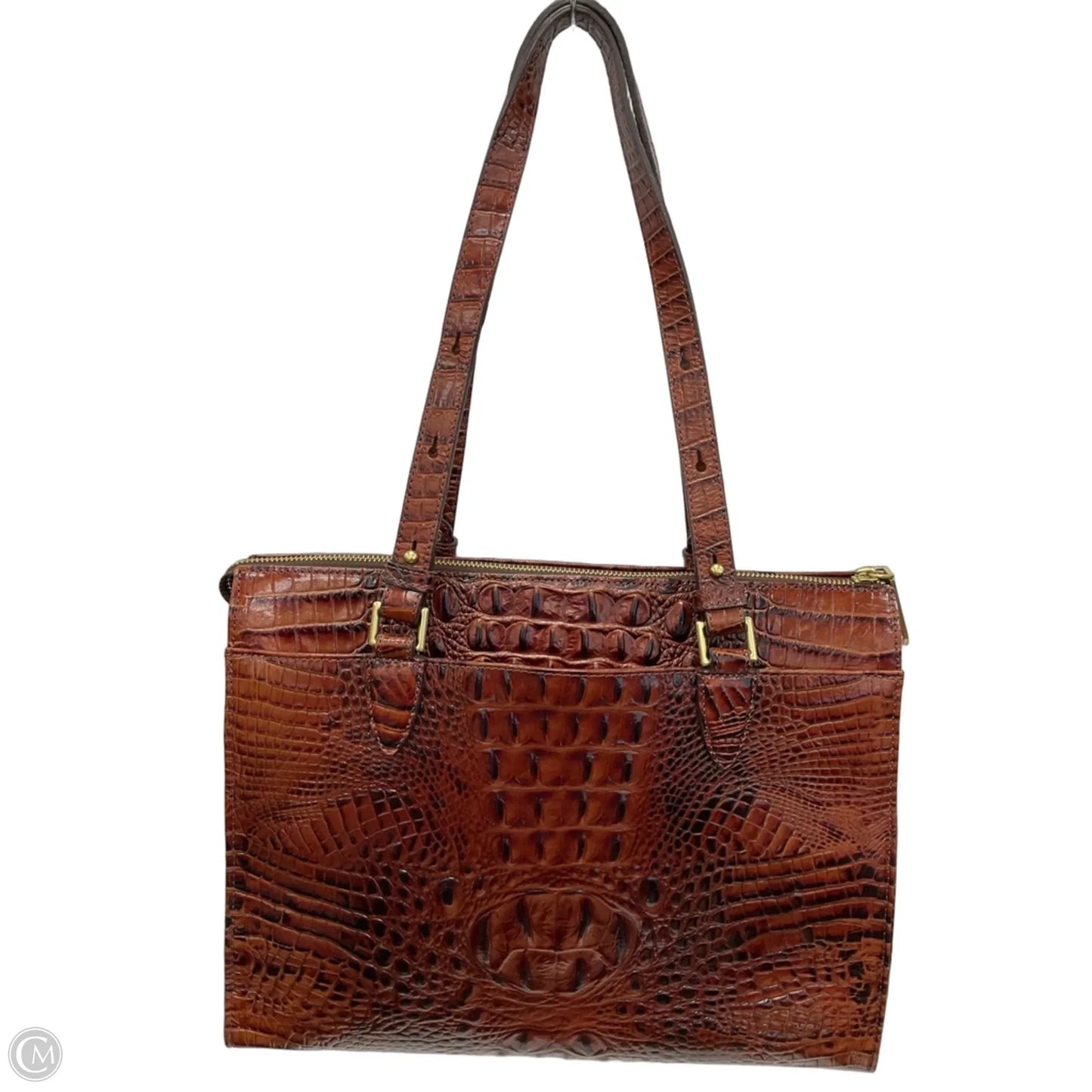 Handbag Designer By Brahmin, Size: Large