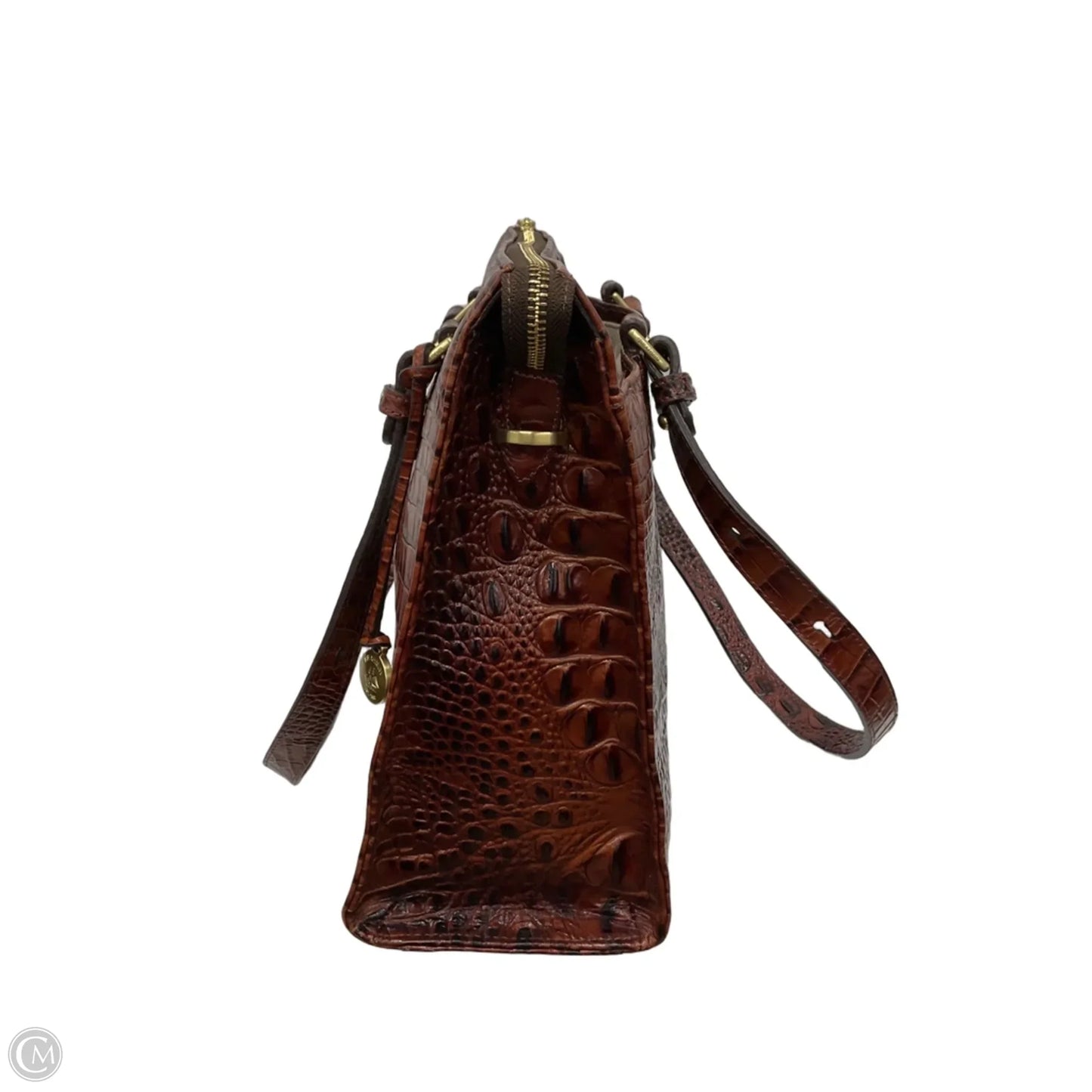 Handbag Designer By Brahmin, Size: Large