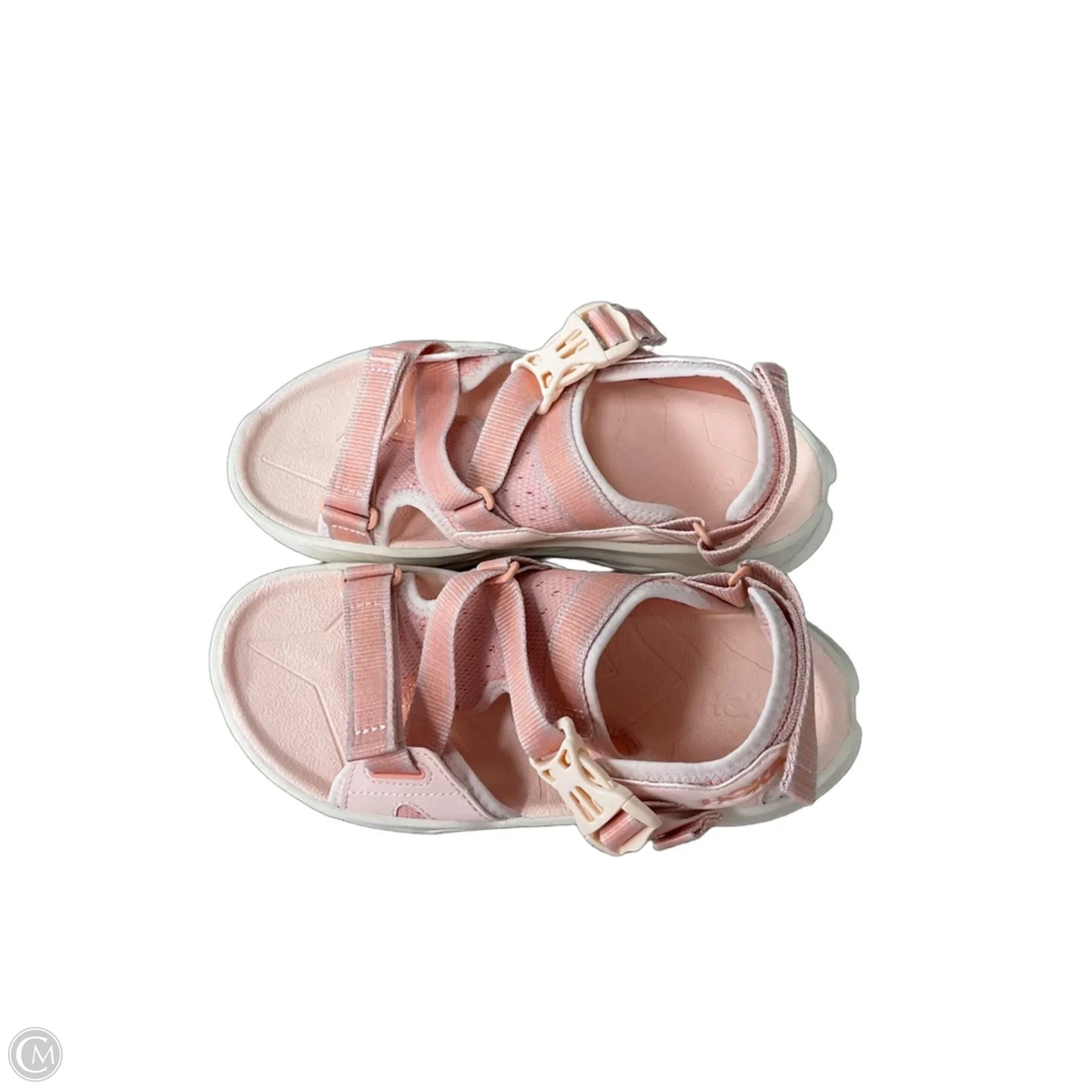 Sandals Flats By Hoka In Pink, Size: 8