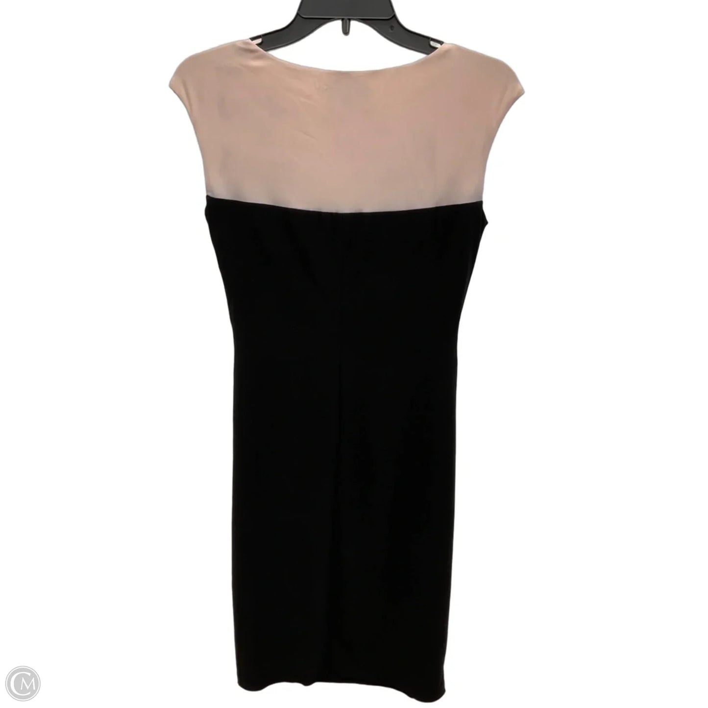 Dress Casual Midi By Chaps In Black, Size: S