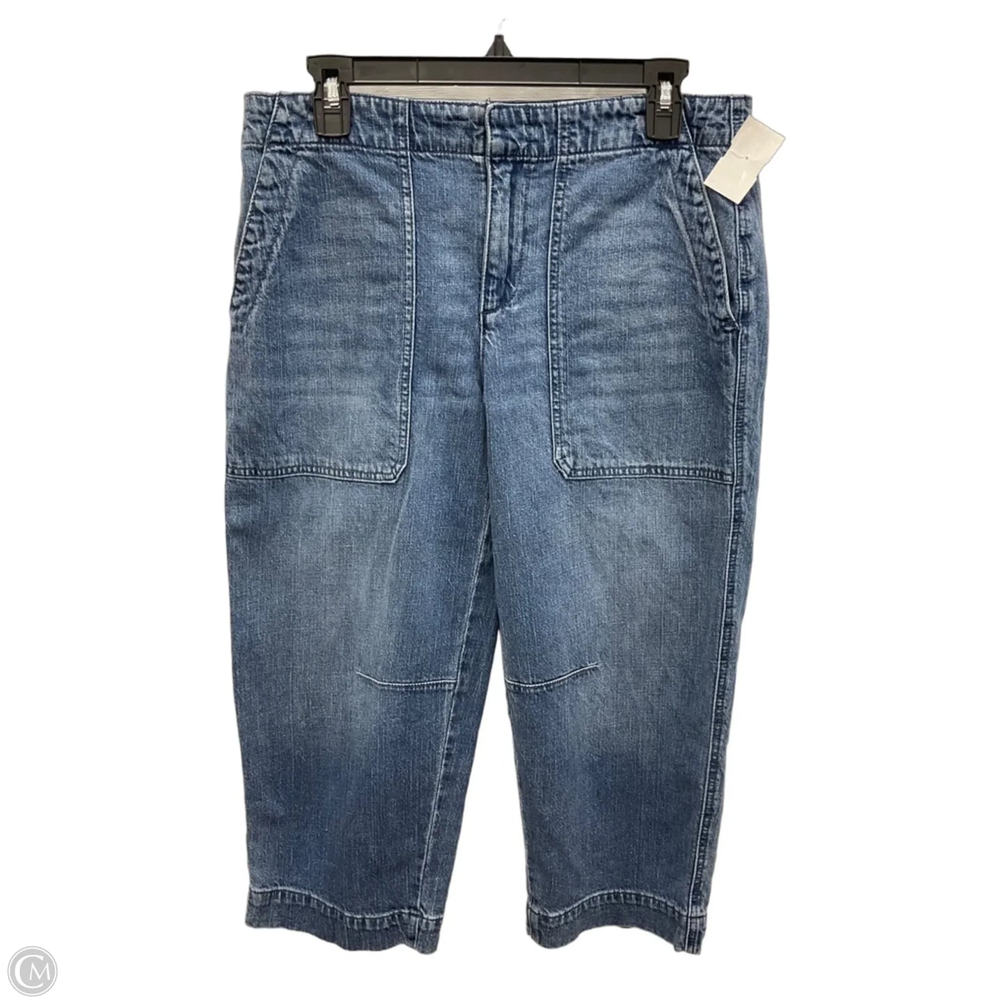 Jeans Cropped By Talbots In Blue, Size: 8p