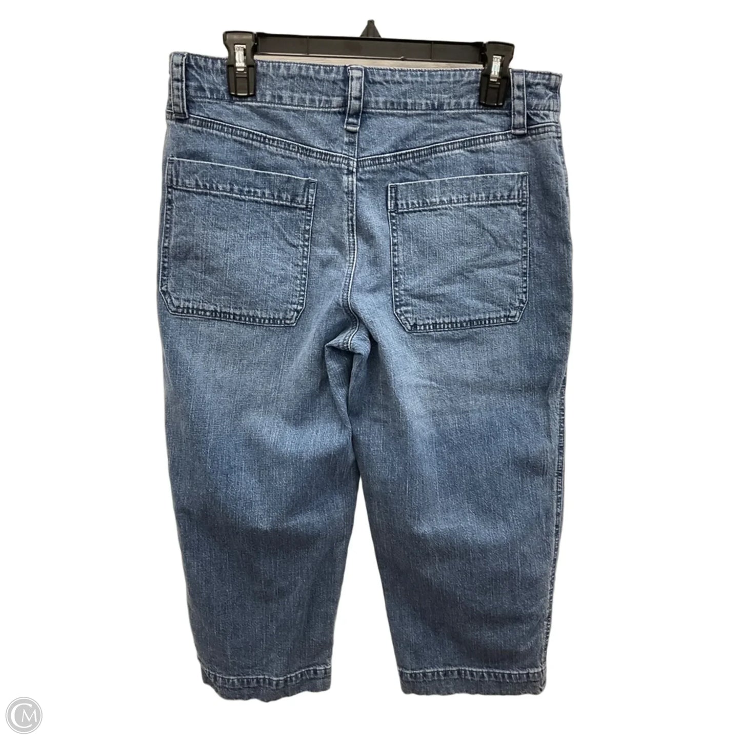 Jeans Cropped By Talbots In Blue, Size: 8p
