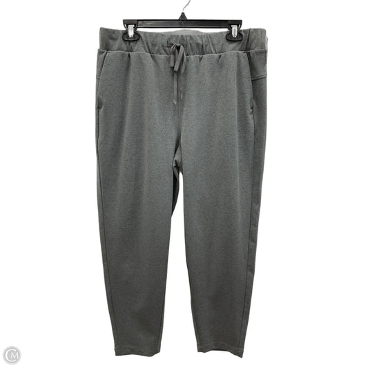 Athletic Pants By Talbots In Grey, Size: L