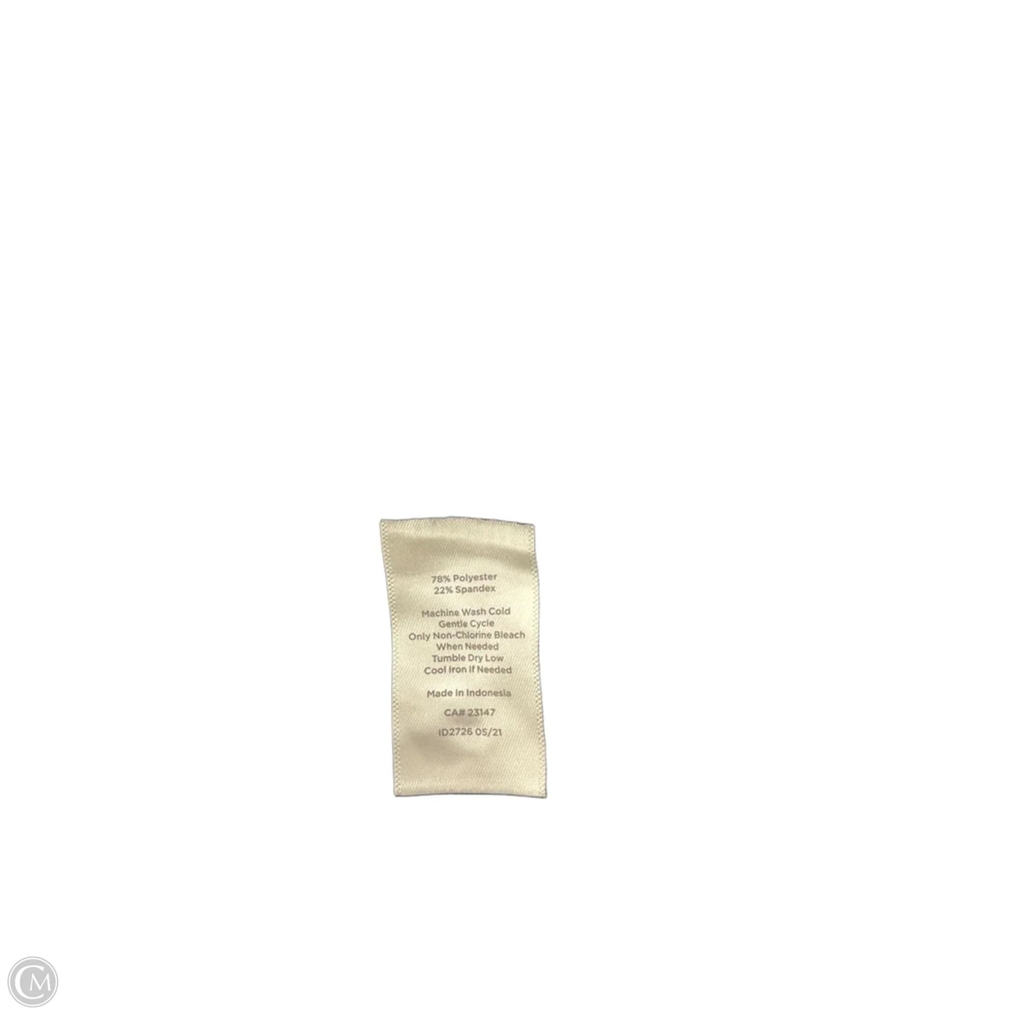 Athletic Pants By Talbots In Black, Size: L