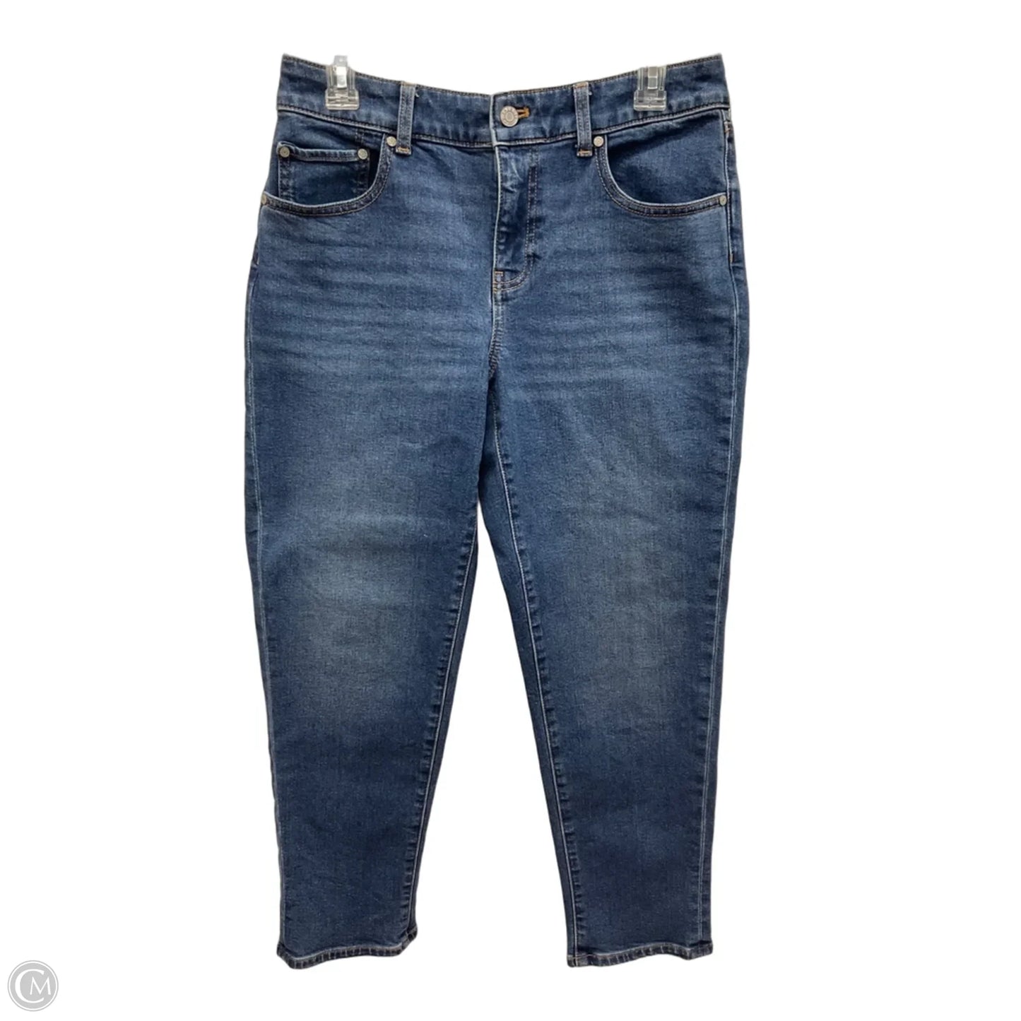 Jeans Straight By Talbots In Blue, Size: 6p