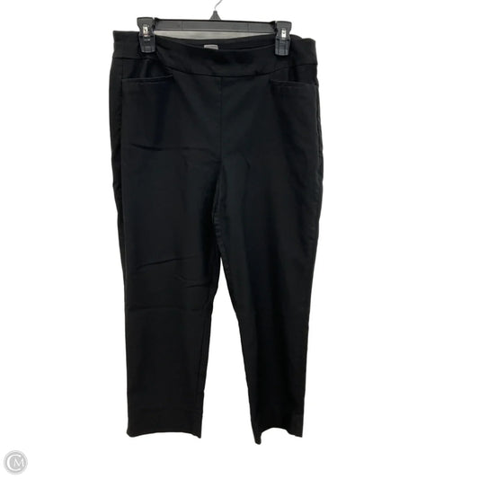 Pants Dress By Chicos In Black, Size: 12