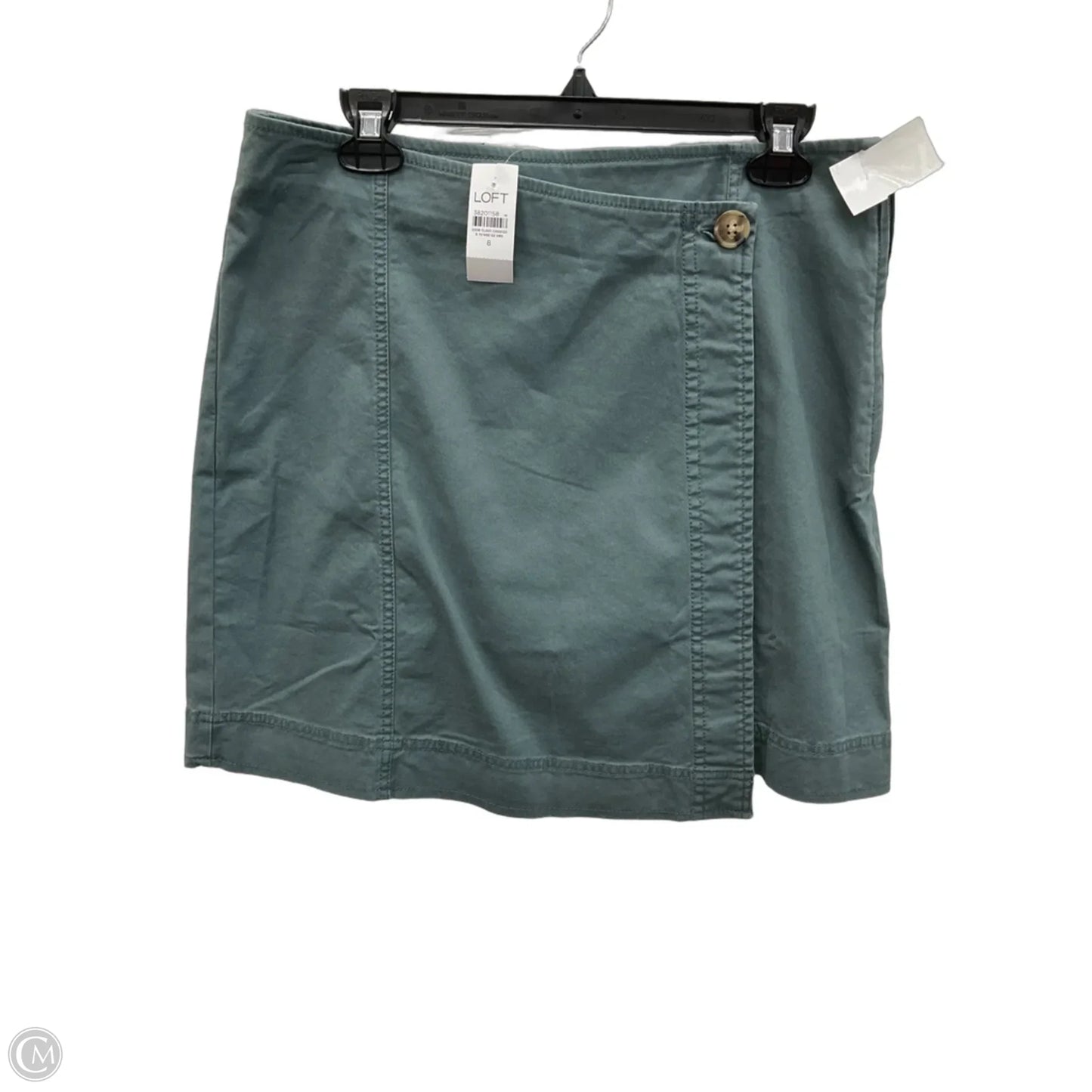 Skirt Midi By Loft In Green, Size: M