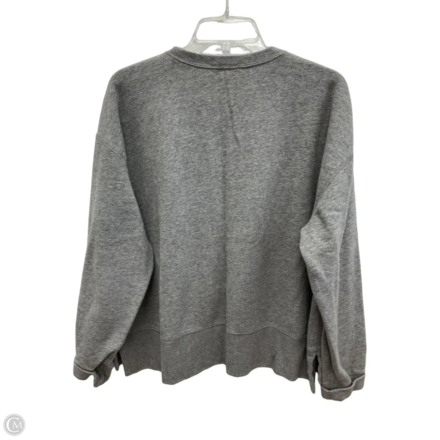 Athletic Top Long Sleeve Crewneck By Polo Ralph Lauren In Grey, Size: Xl