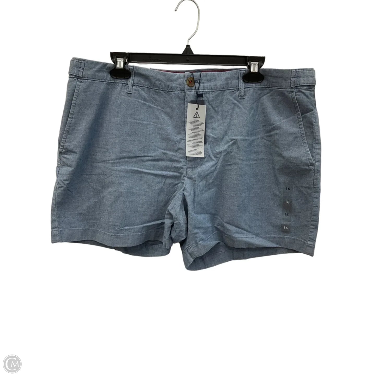 Shorts By Tommy Hilfiger In Blue, Size: 16