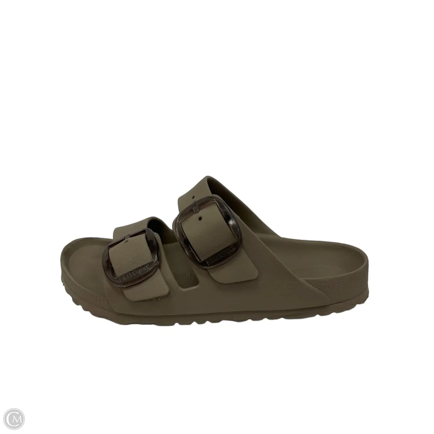 Sandals Flats By Birkenstock In Tan, Size: 8