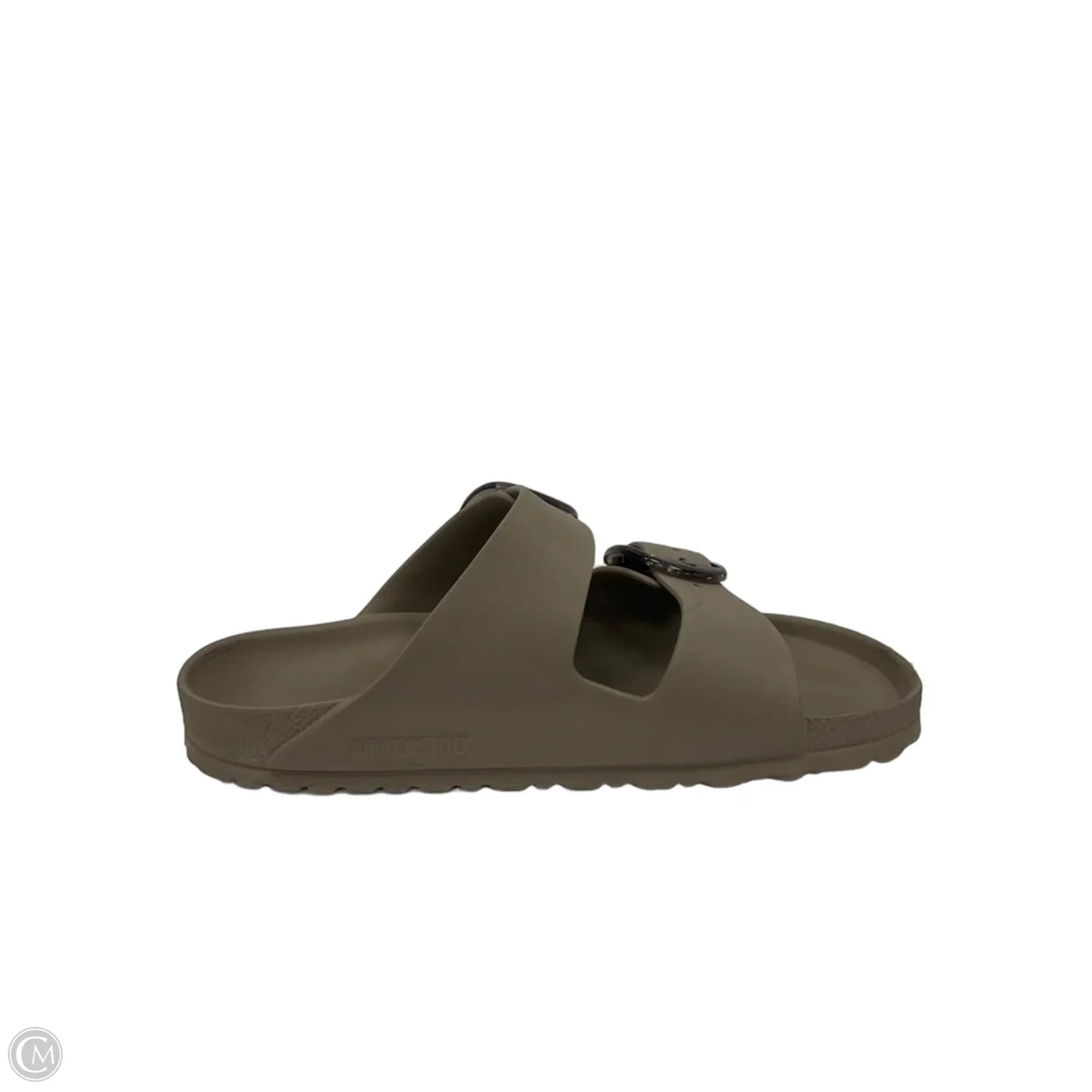 Sandals Flats By Birkenstock In Tan, Size: 8