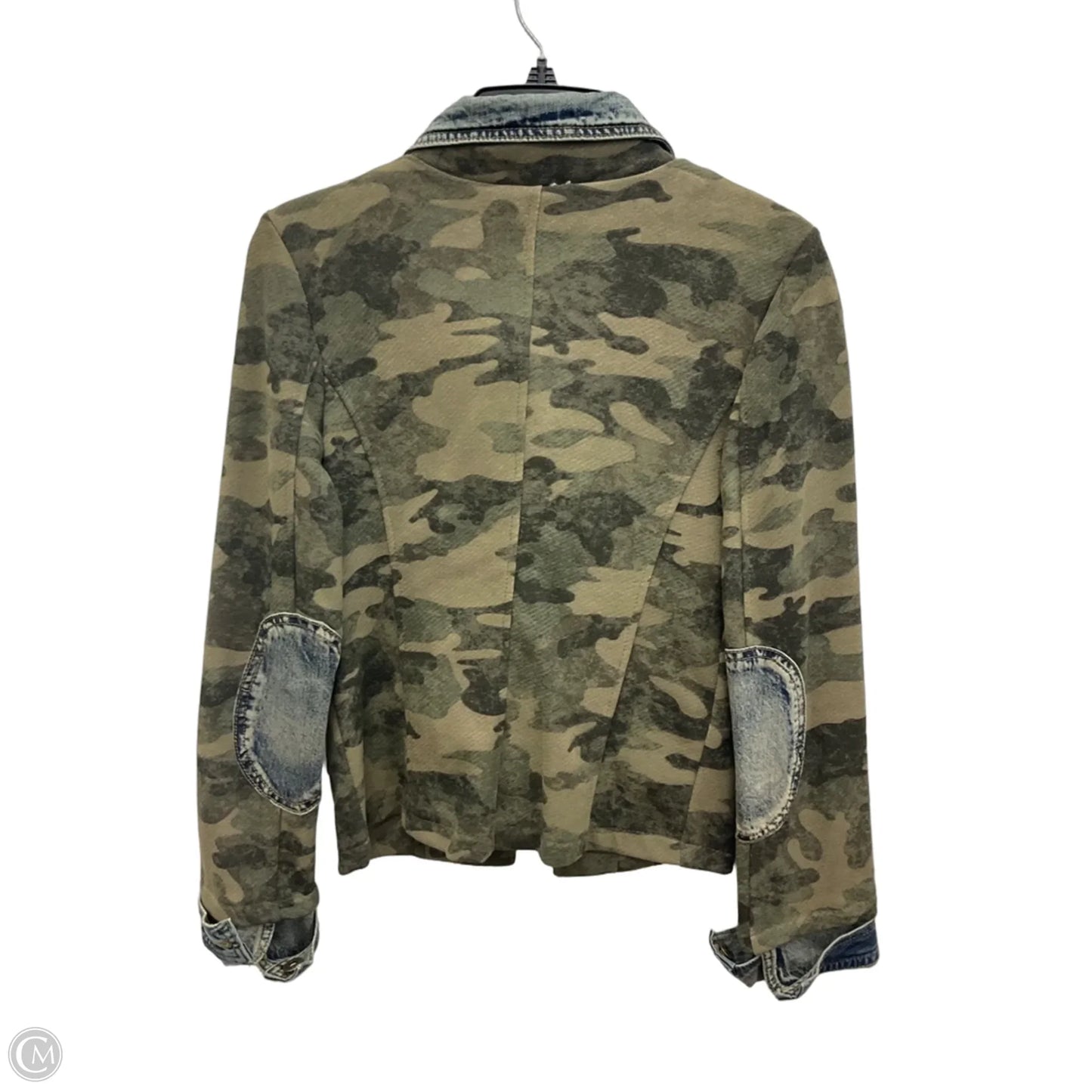 Jacket Denim By Cmb In Camouflage Print, Size: S