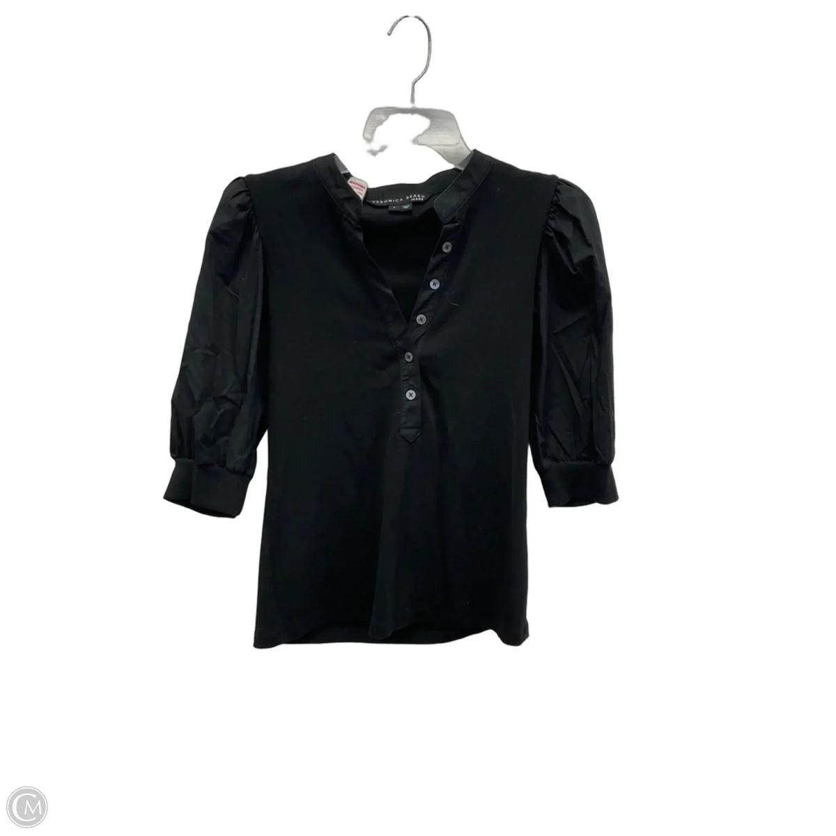 Top Long Sleeve Basic By Veronica Beard In Black, Size: S
