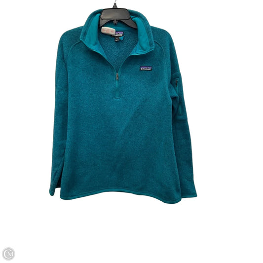 Sweater By Patagonia In Teal, Size: Xl