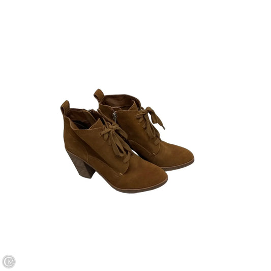 Boots Ankle Heels By Dolce Vita In Orange, Size: 7.5