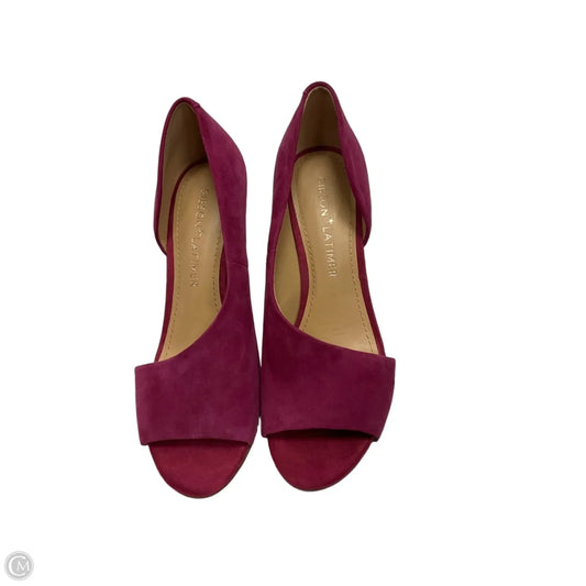 Shoes Heels Stiletto By Gibson And Latimer In Mauve, Size: 8