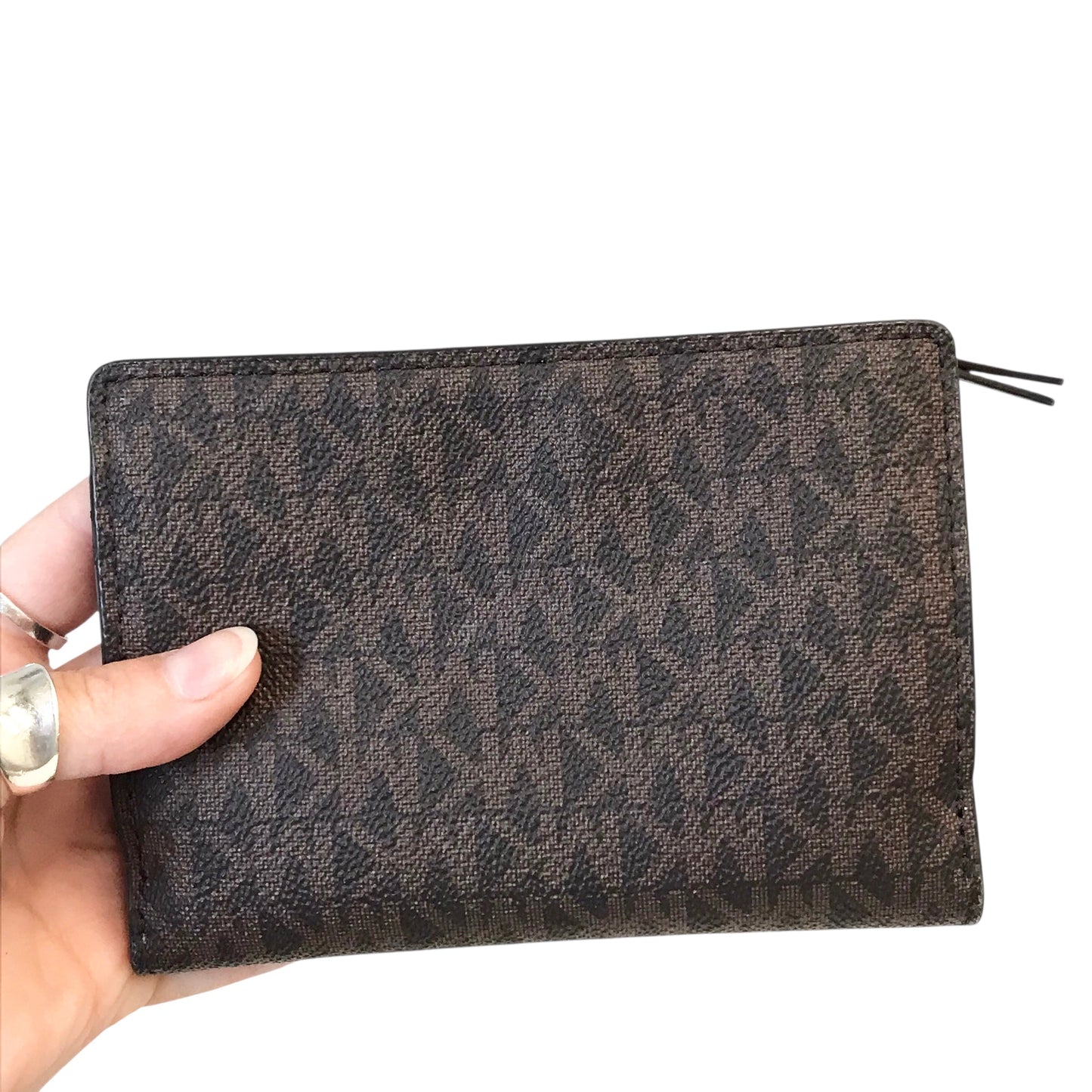 Wallet Designer By Michael Kors In Brown, Size:Medium