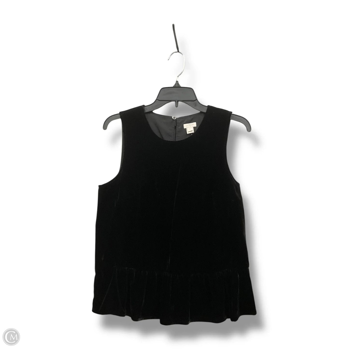 Top Sleeveless By J. Crew In Black, Size: S