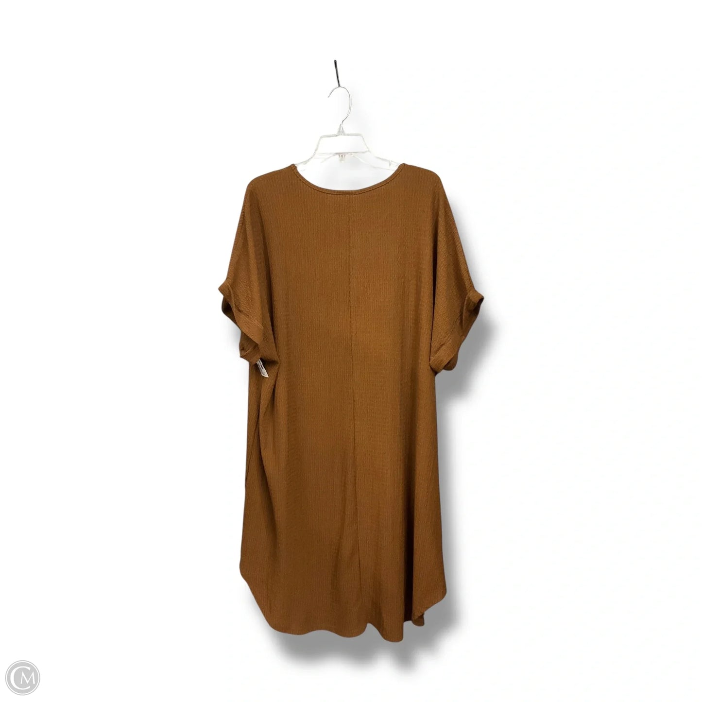 Dress Casual Midi By Shein In Brown, Size: 3x