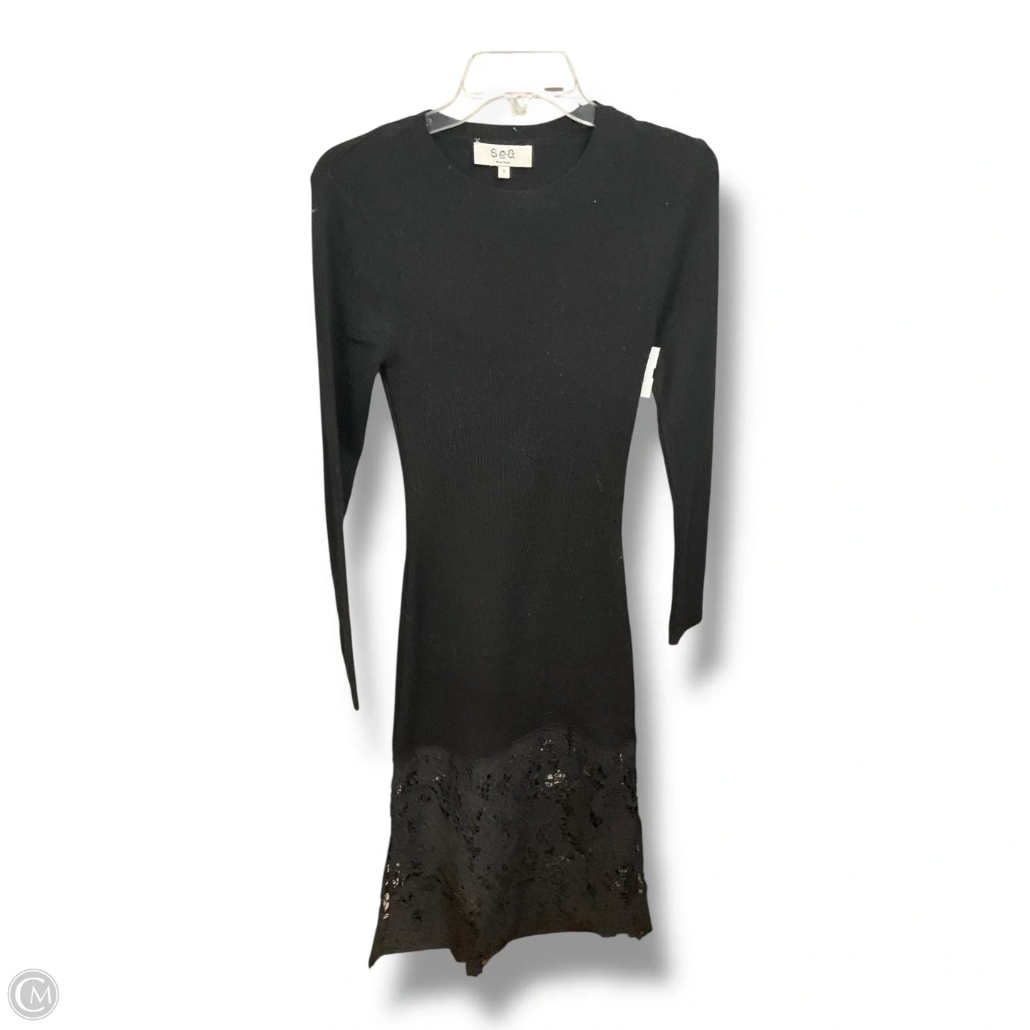 Dress Party Long By Clothes Mentor In Black, Size: S