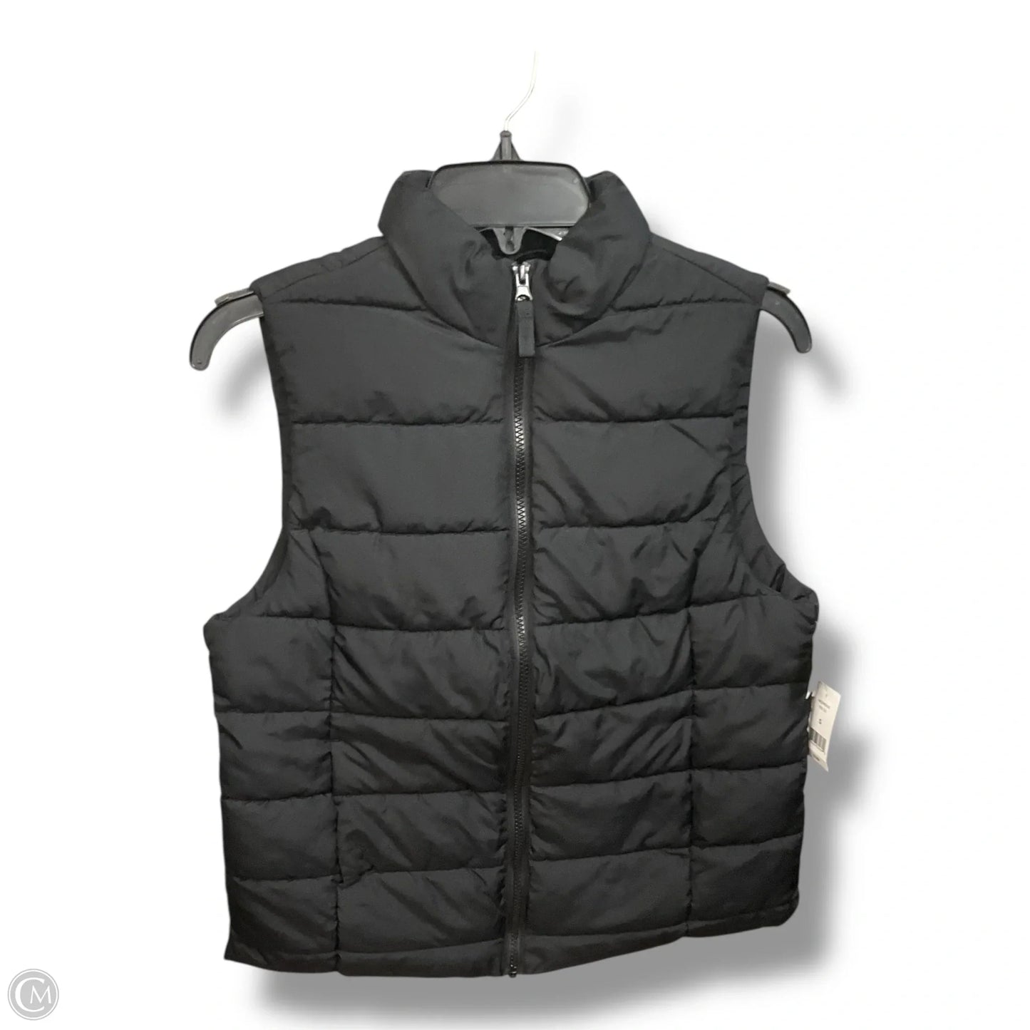 Vest Puffer & Quilted By Dip In Black, Size: S