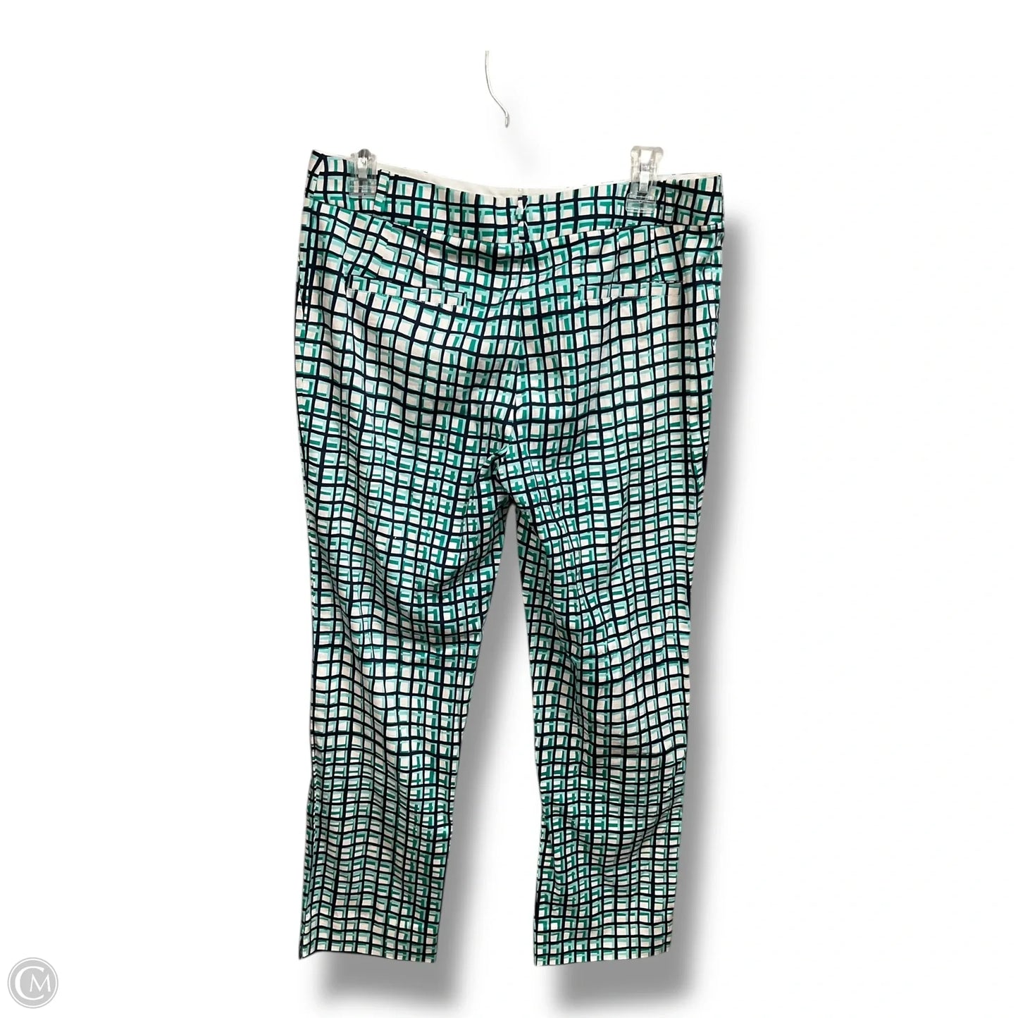 Pants Designer By Kate Spade In Blue & Green, Size: 6