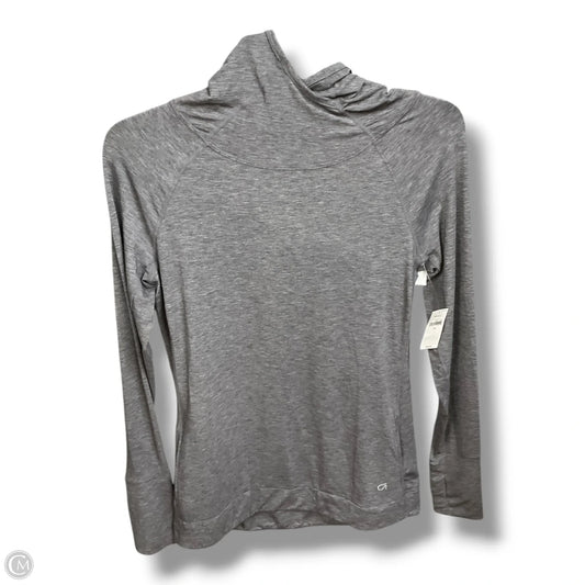 Athletic Top Long Sleeve Hoodie By Gapfit In Grey, Size: Xs