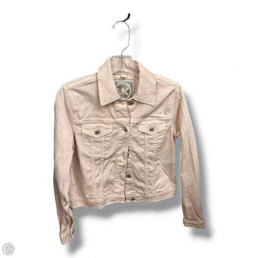 Jacket Denim By Michael By Michael Kors In Pink, Size: S