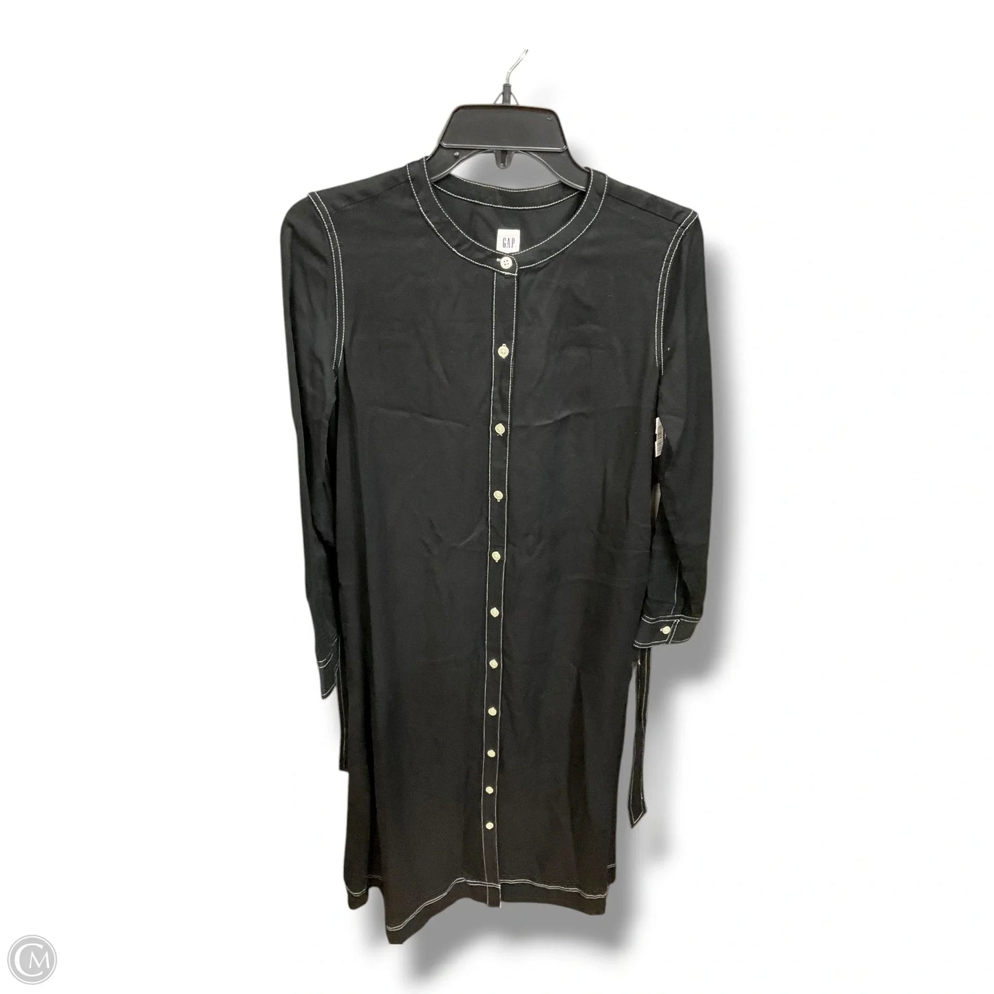 Dress Casual Maxi By Gap In Black, Size: Xs