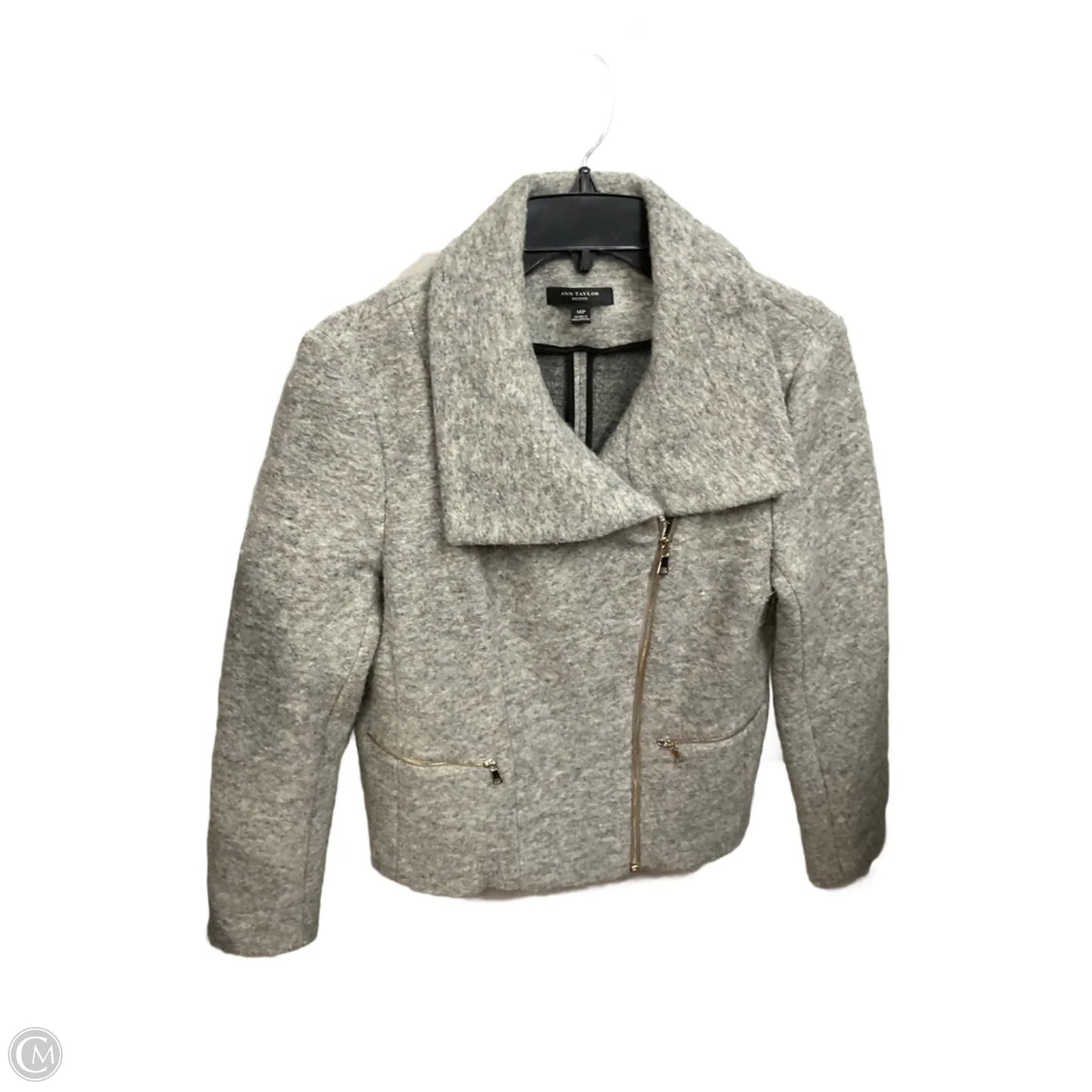 Coat Other By Ann Taylor In Grey, Size: Mp