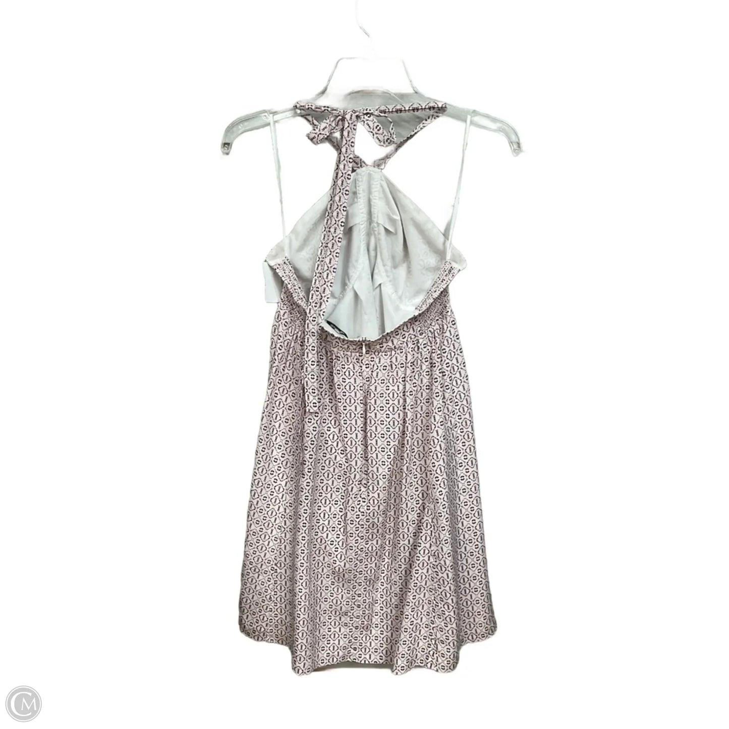 Dress Casual Short By Madewell In Purple & White, Size: S
