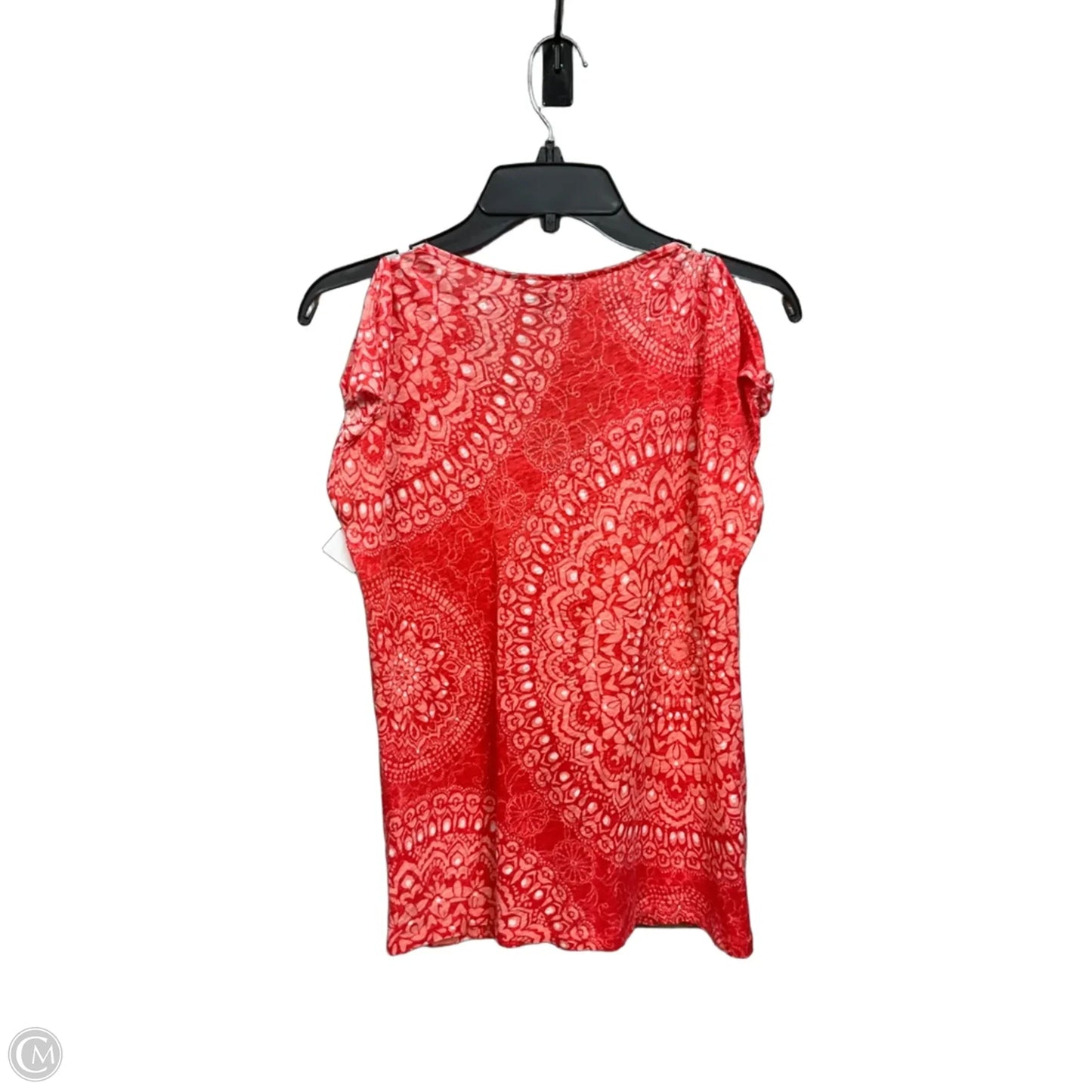 Top Sleeveless By Tommy Bahama In Red & White, Size: M