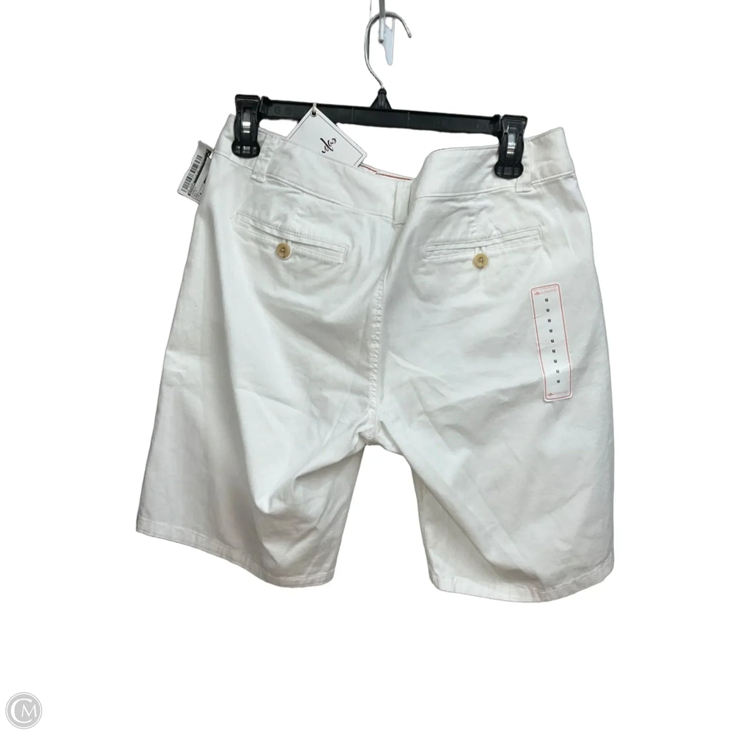Shorts By Dockers In White, Size: 8