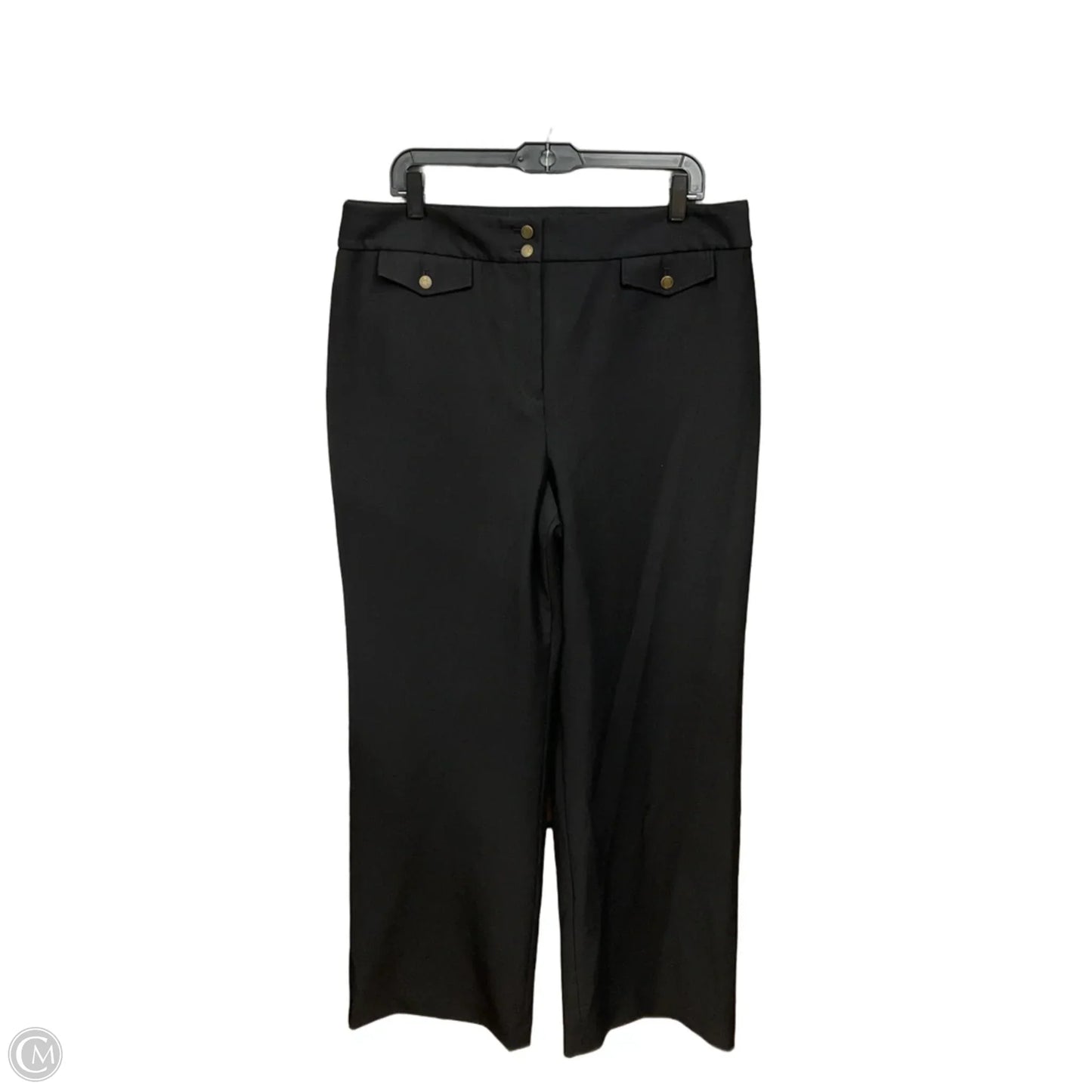 Pants Dress By Talbots In Black, Size: 16