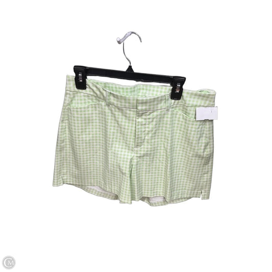 Shorts By Old Navy In Green & White, Size: 12