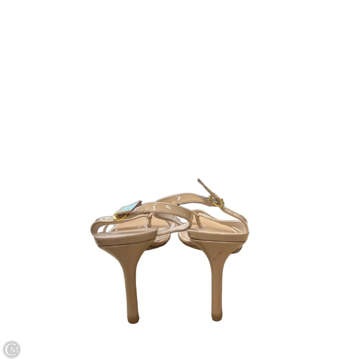 Sandals Designer By Stuart Weitzman In Beige, Size: 7.5