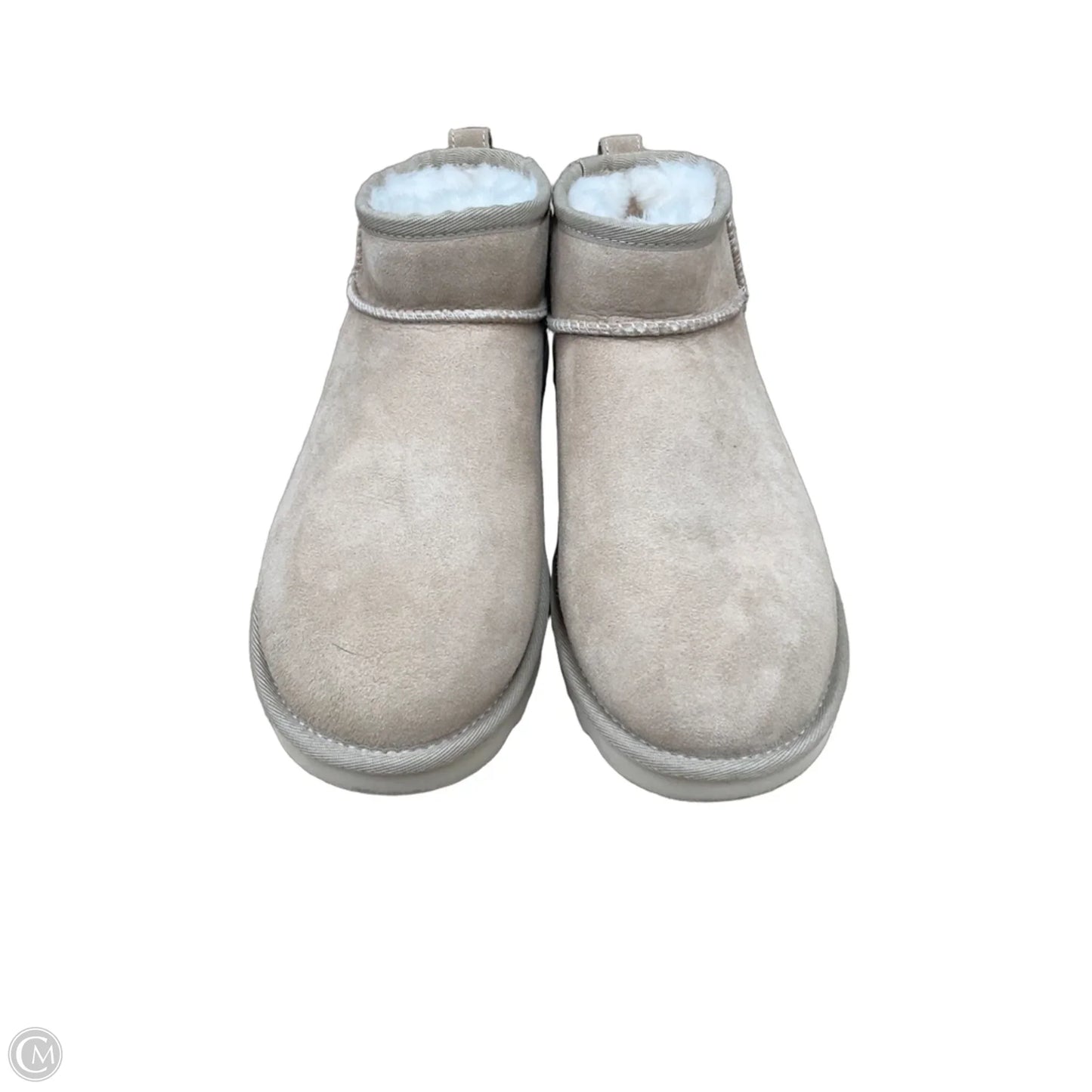 Boots Designer By Ugg In Beige, Size: 10