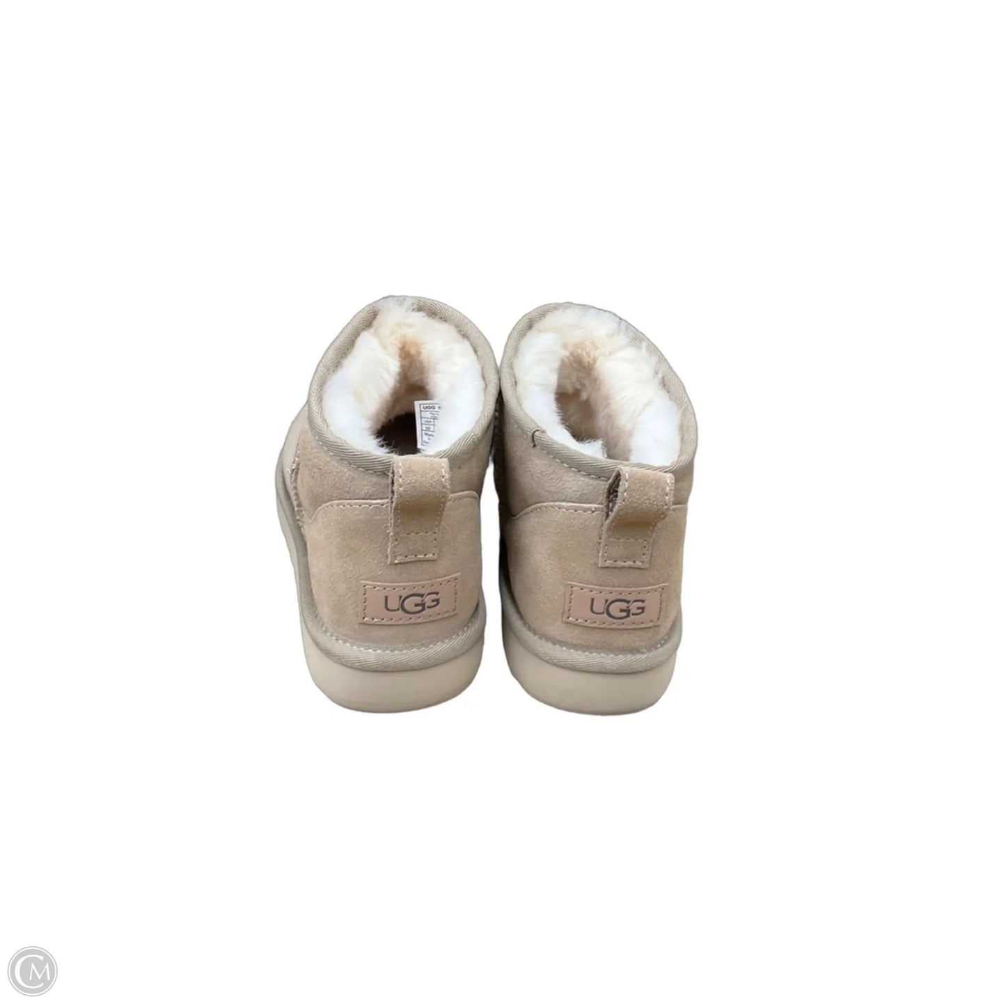 Boots Designer By Ugg In Beige, Size: 10