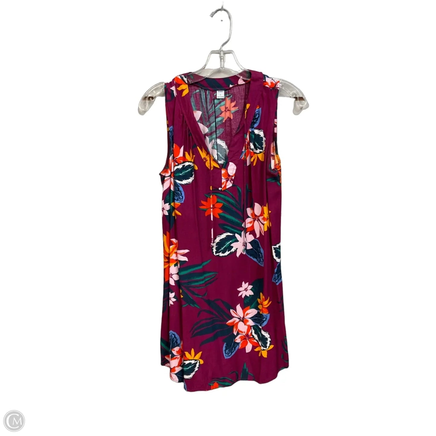 Dress Casual Short By Old Navy In Tropical Print, Size: S