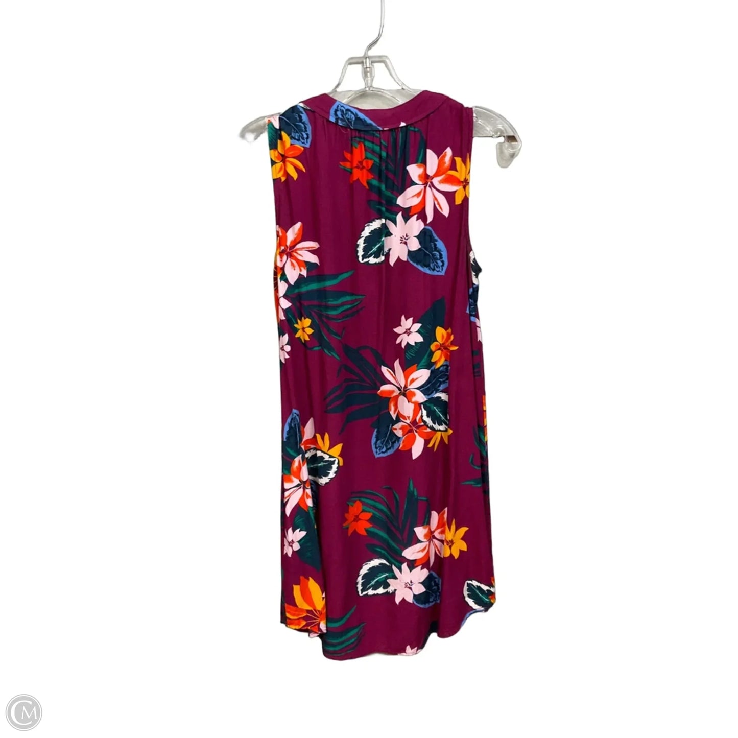 Dress Casual Short By Old Navy In Tropical Print, Size: S