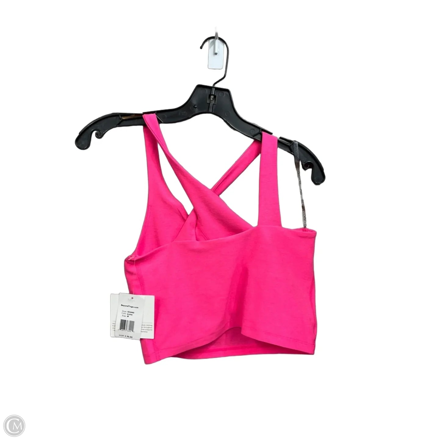 Athletic Bra By Beyond Yoga In Pink, Size: M