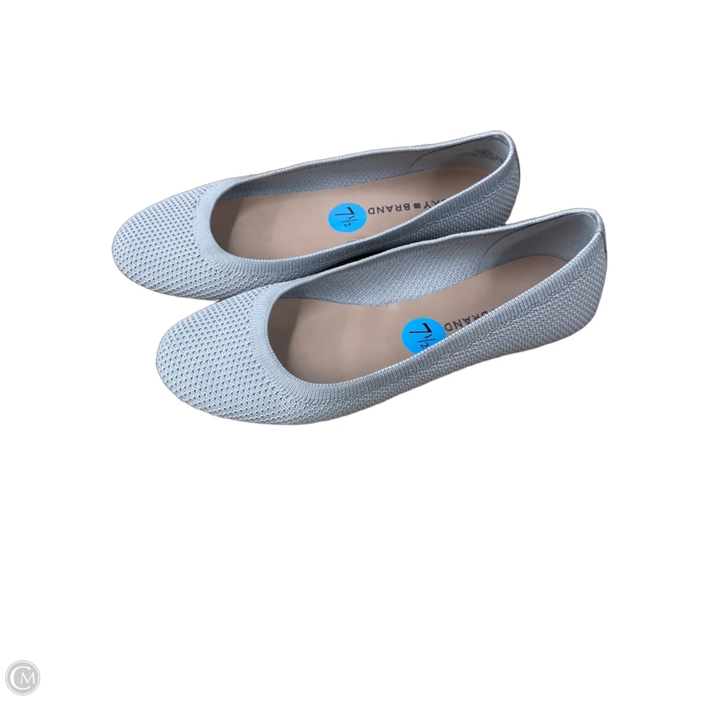 Shoes Flats By Lucky Brand In Grey, Size: 7.5