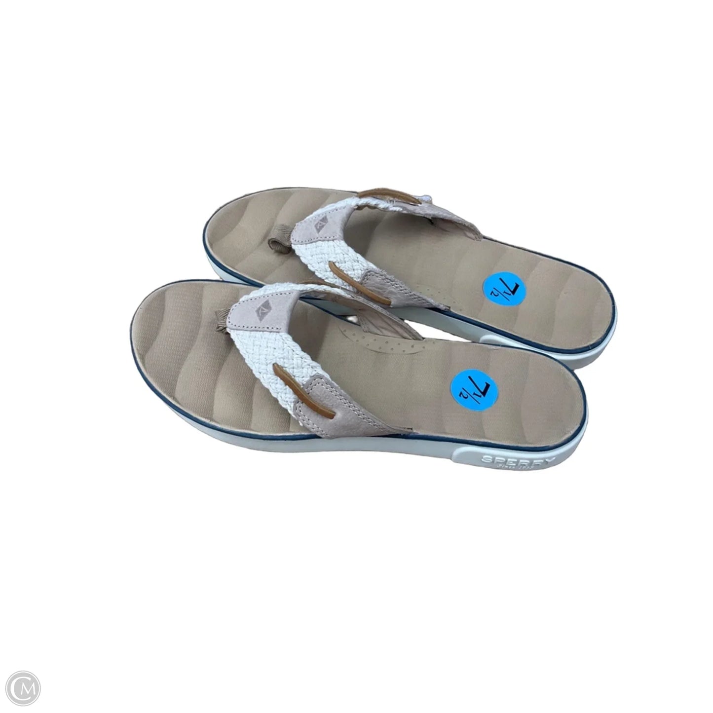 Sandals Flip Flops By Sperry In Tan, Size: 7.5