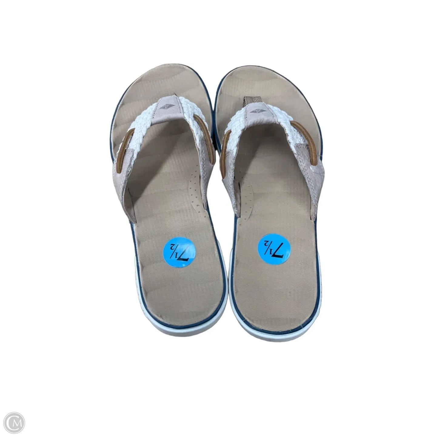 Sandals Flip Flops By Sperry In Tan, Size: 7.5