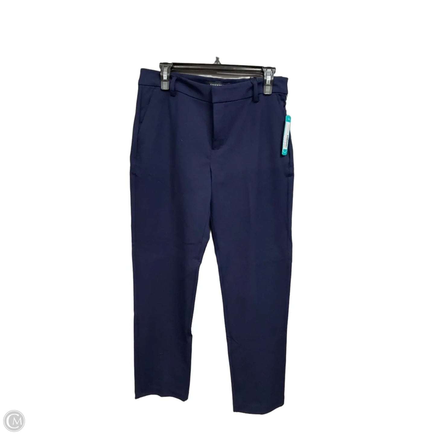 Pants Dress By Liverpool In Blue, Size: 8