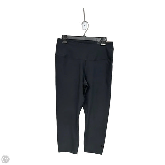 Athletic Capris By Nike Apparel In Black, Size: Xl